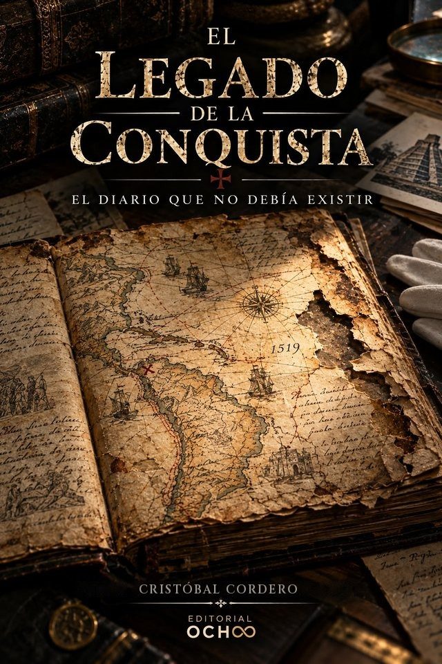 Cubierta de El Legado de la Conquista, de Cristóbal Cordero